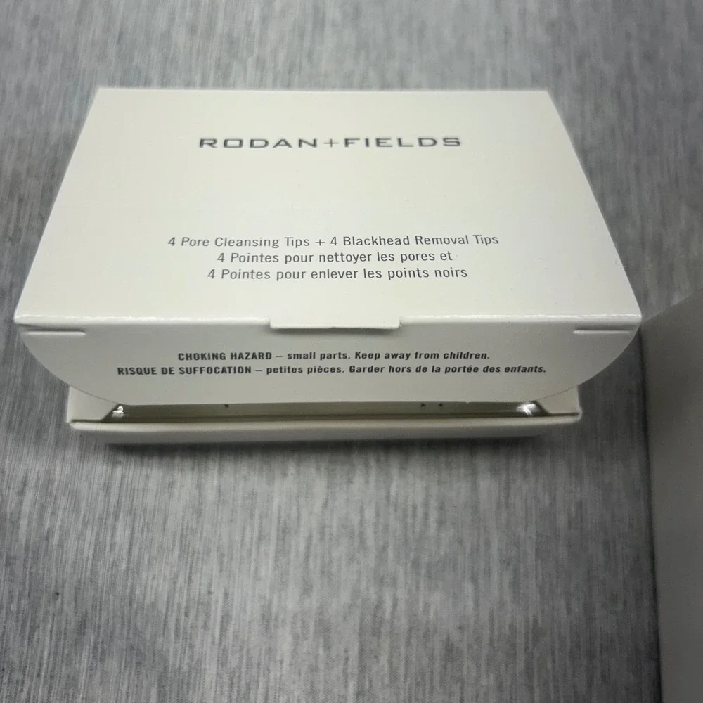 Rodan + Fields Pore Cleansing System Tool with Pore Prep Solution and Tips White